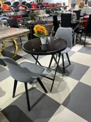 Modern 2 Chair Dining Set