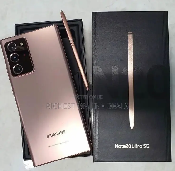 New Samsung Galaxy Note 20 Ultra 5G 128 GB Gold