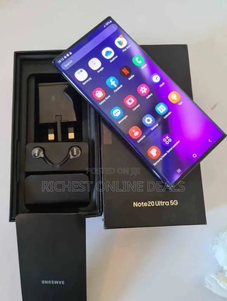 New Samsung Galaxy Note 20 Ultra 5G 128 GB Gold