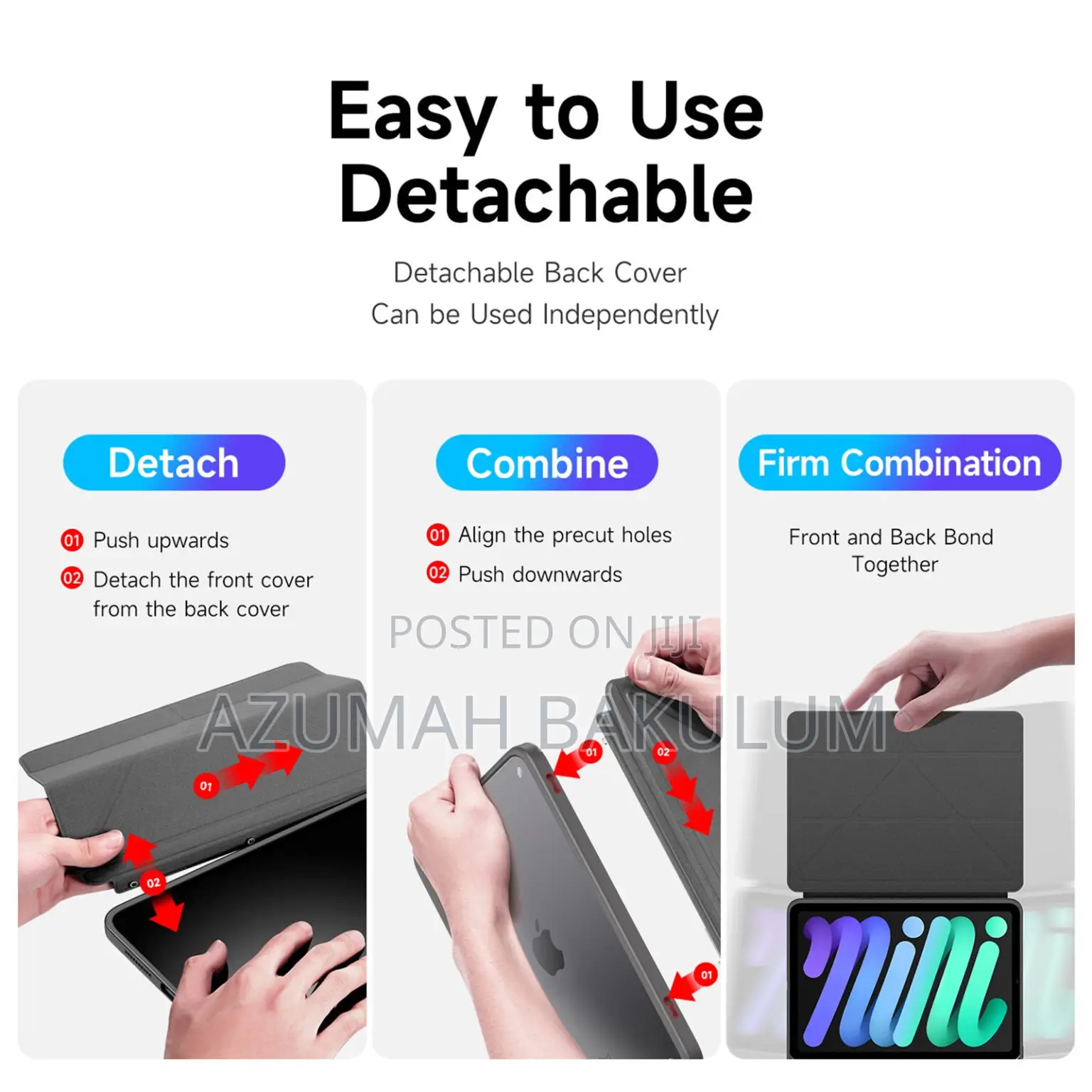 iPad Mini 6/7 Magi Series Case (With Pencil Holder