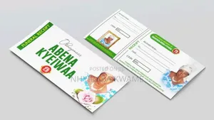 Funeral Posters/Brochure/Receipts