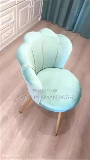 Chair With Gold Stripes