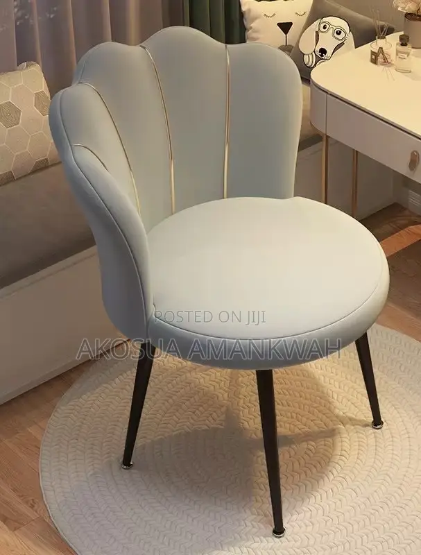 Chair With Gold Stripes