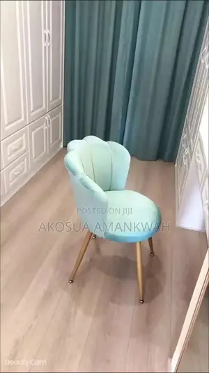 Chair With Gold Stripes