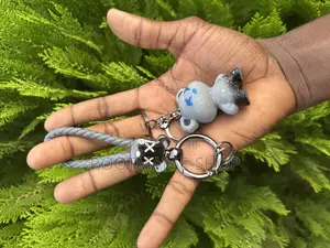 Stylish Cartoon Keychain Set – Durable Eye-Catching