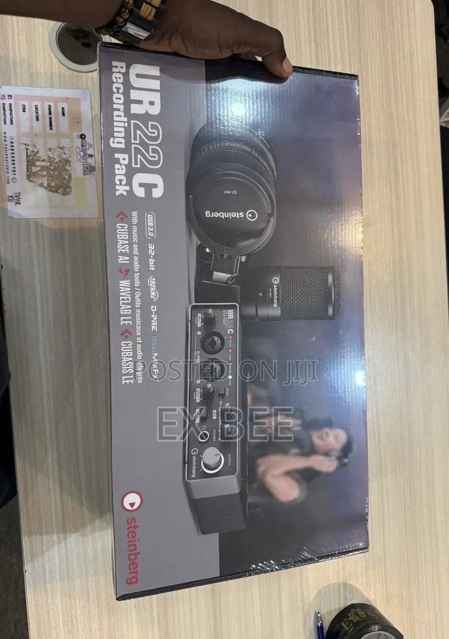 Steinberg Ur22c Studio Recording Bundle With Cubase Ai