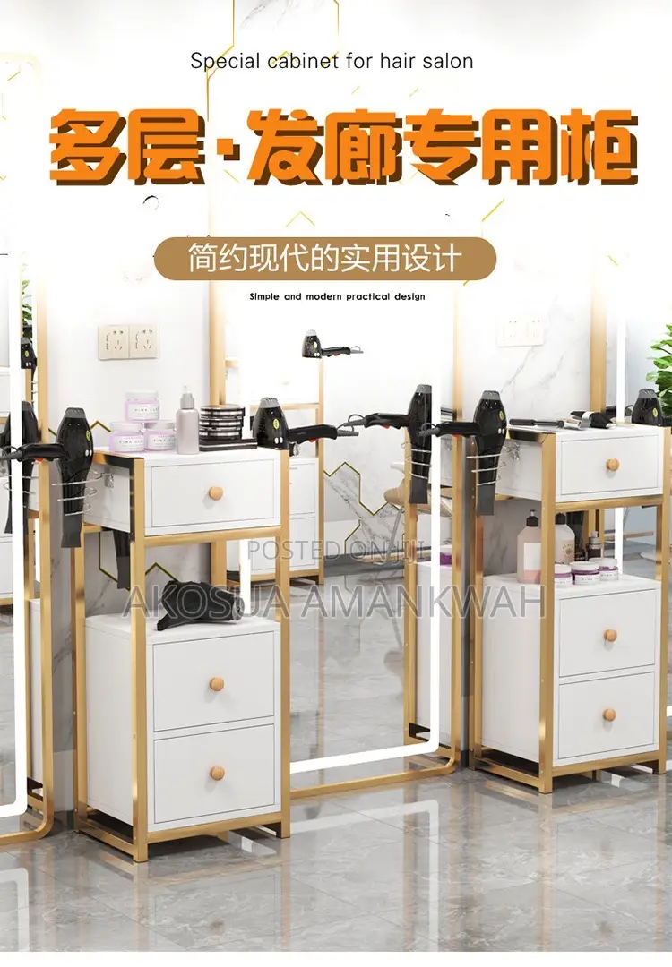 Salon Cabinets For Tools