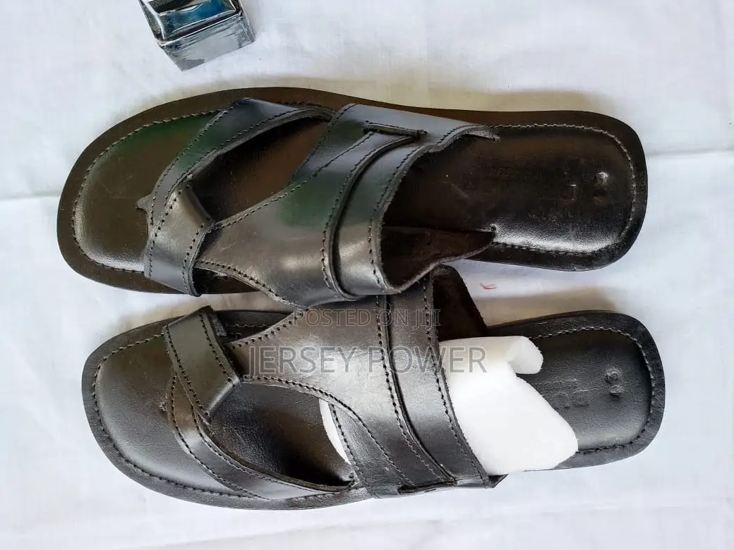 Stylish Leather Slippers for Men