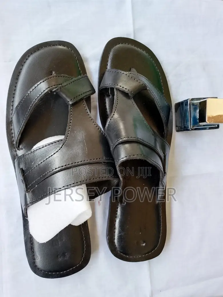 Stylish Leather Slippers for Men