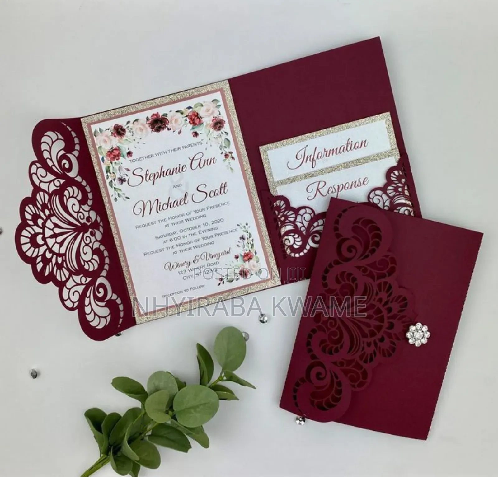 Business Cards/Wedding Cards/Paper Bag