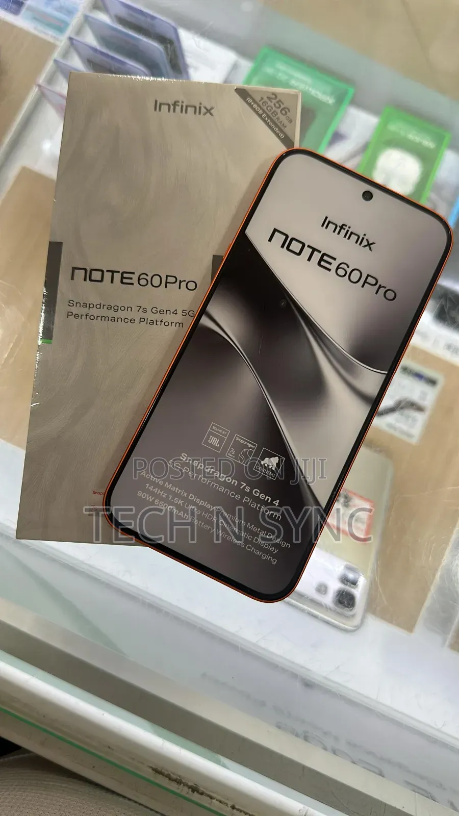 New Infinix Note 60 Pro 256 GB Black