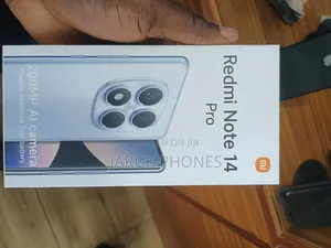 New Xiaomi Redmi Note 14 Pro 256 GB Black