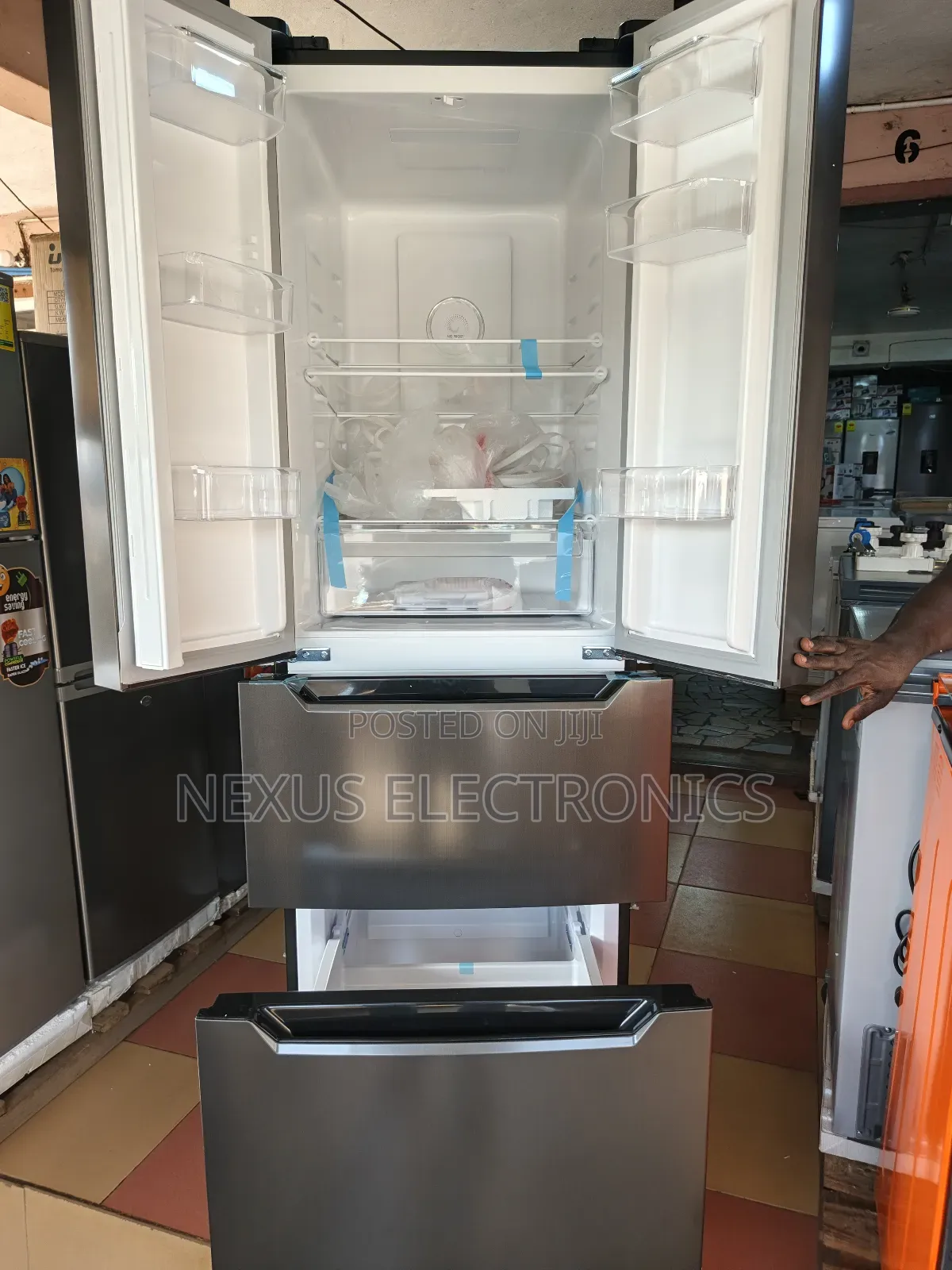Brand New Roch 320ltrs French Door Fridge.