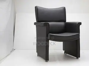 Modern Single-Seater Leather Armchair