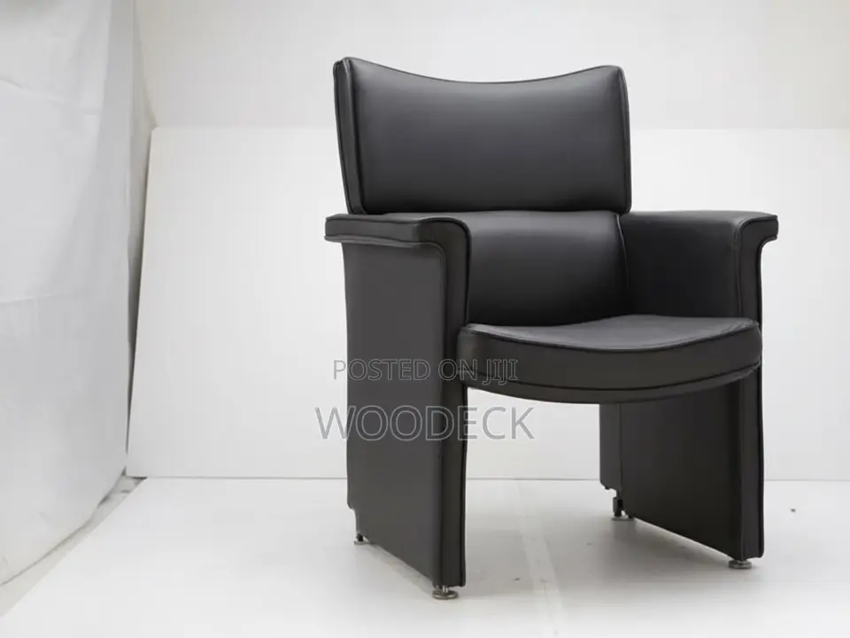 Modern Single-Seater Leather Armchair