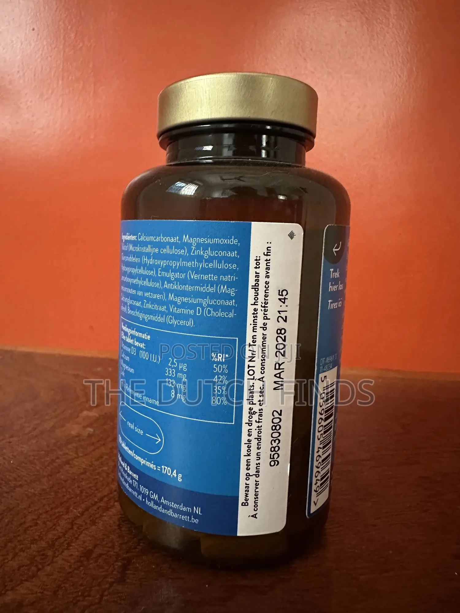 Strong Bones Immunity – Calcium + Magnesium + Zinc