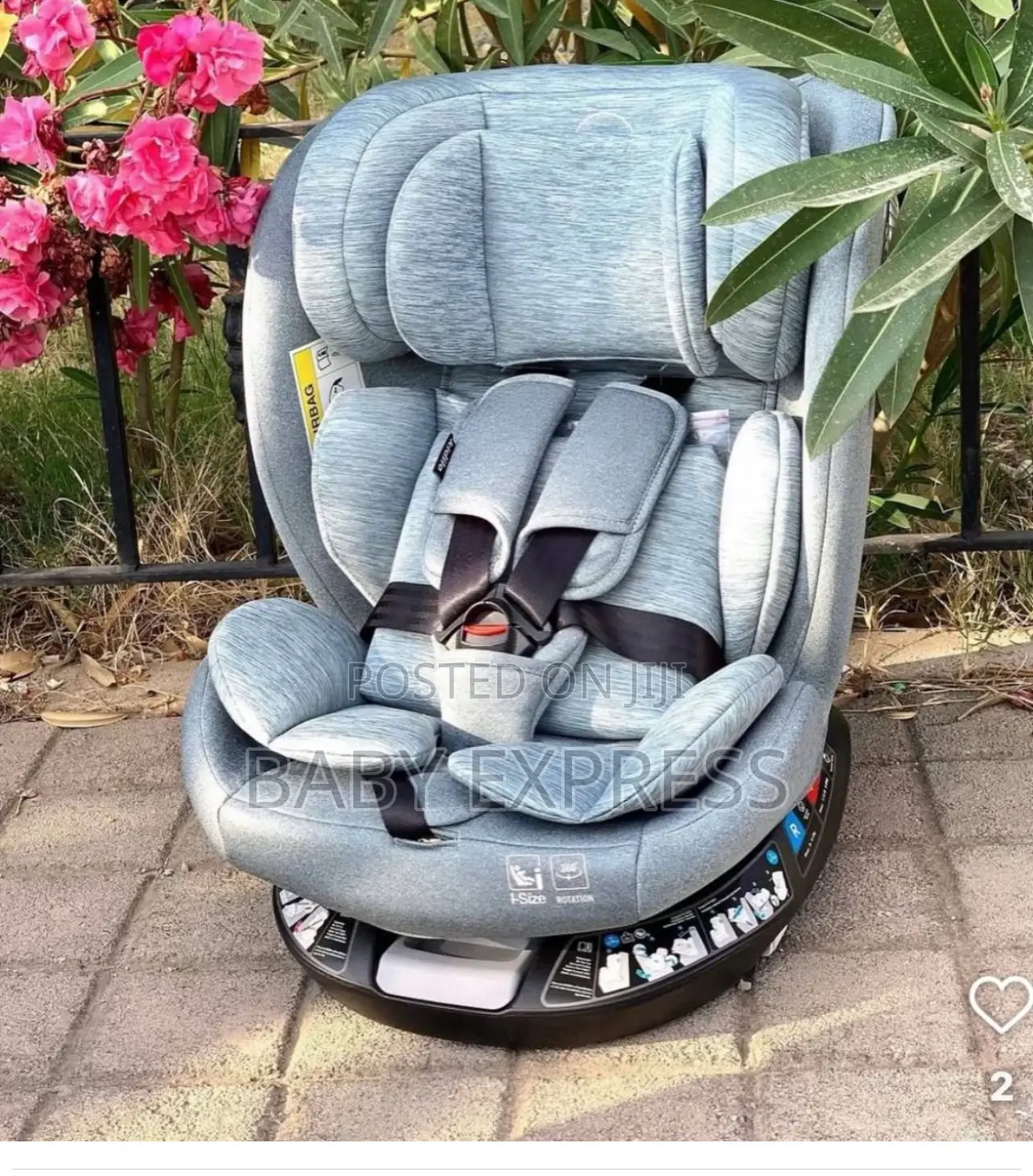 360° Rotating Baby Car Seat – Safe, Comfortable Easy to Use