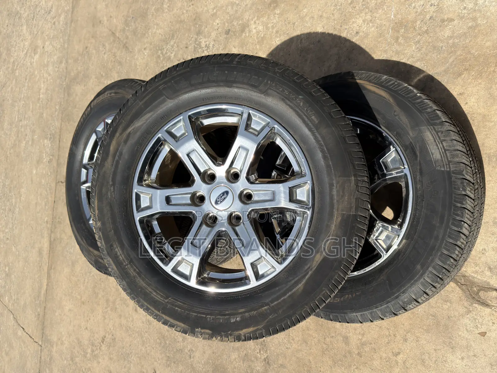 Slightly Used Ford F150 Rims and Tyres