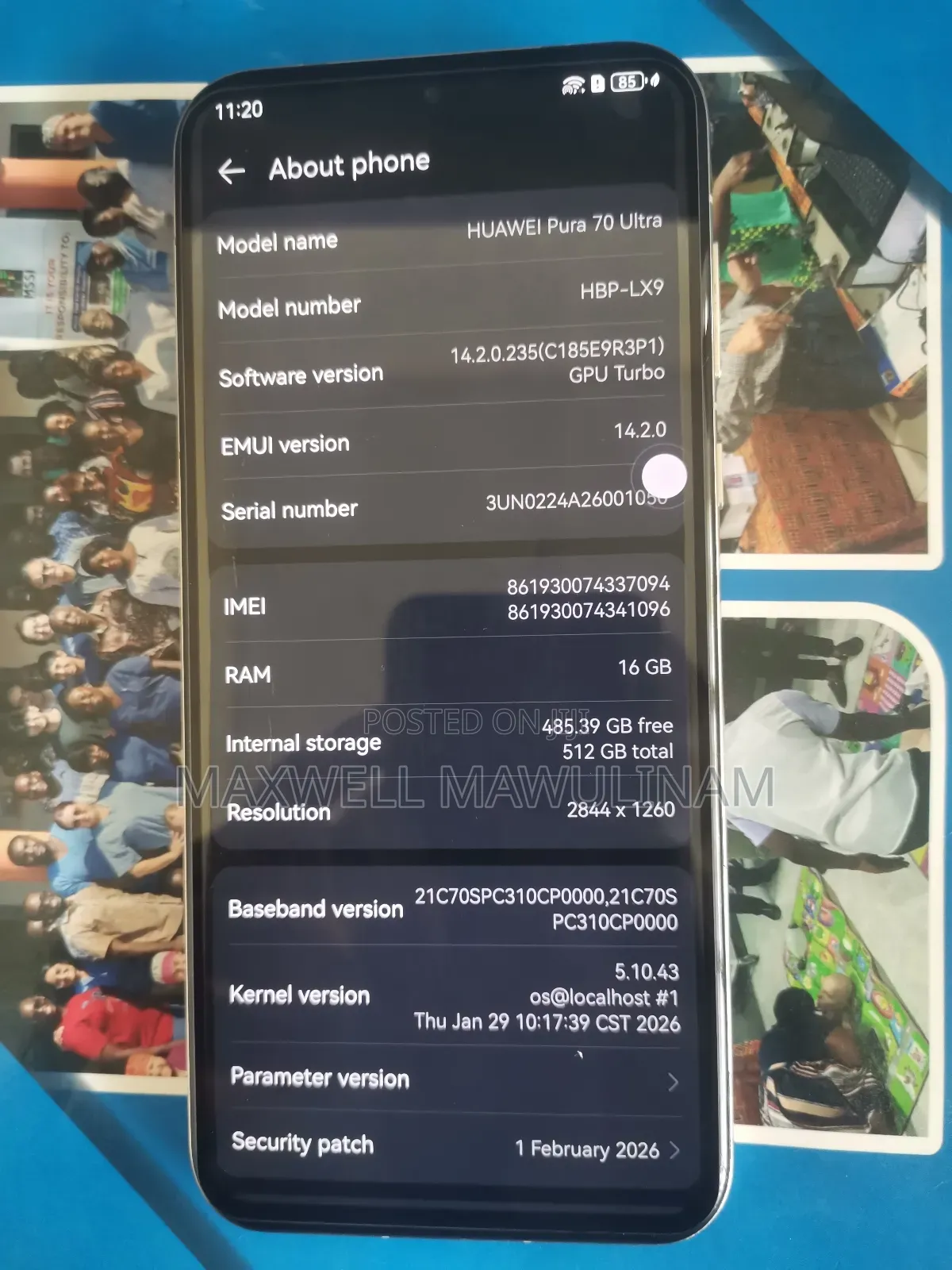 Huawei Pura 70 Ultra 512 GB Green