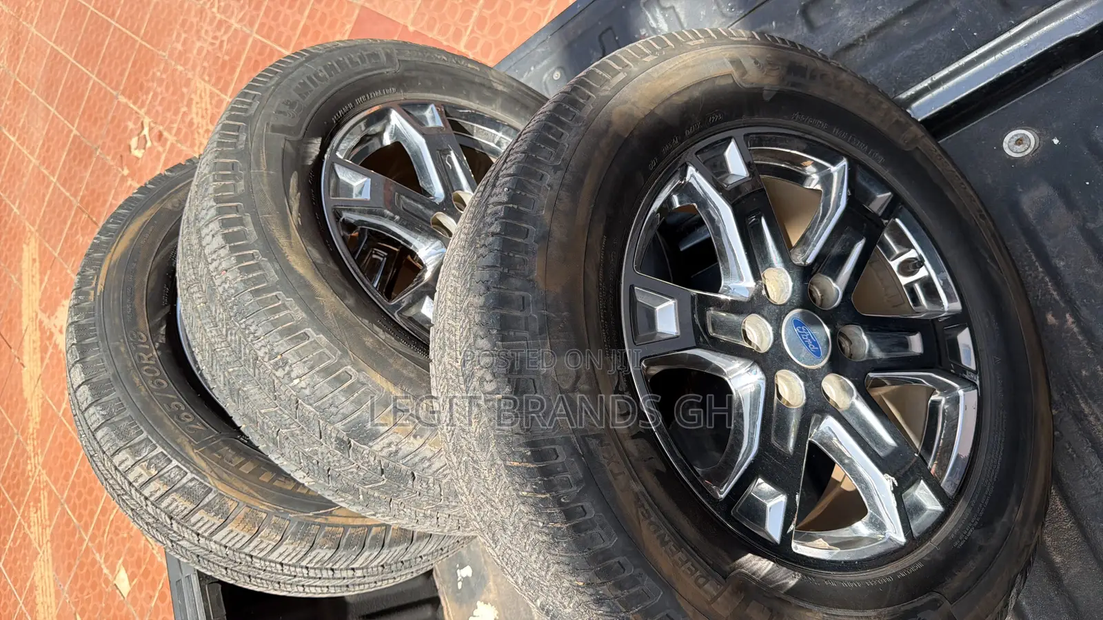 Slightly Used Ford F150 Rims and Tyres