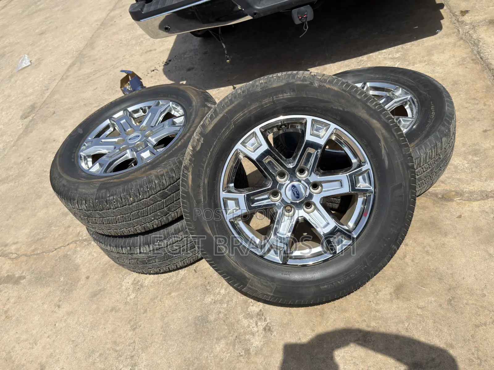 Slightly Used Ford F150 Rims and Tyres