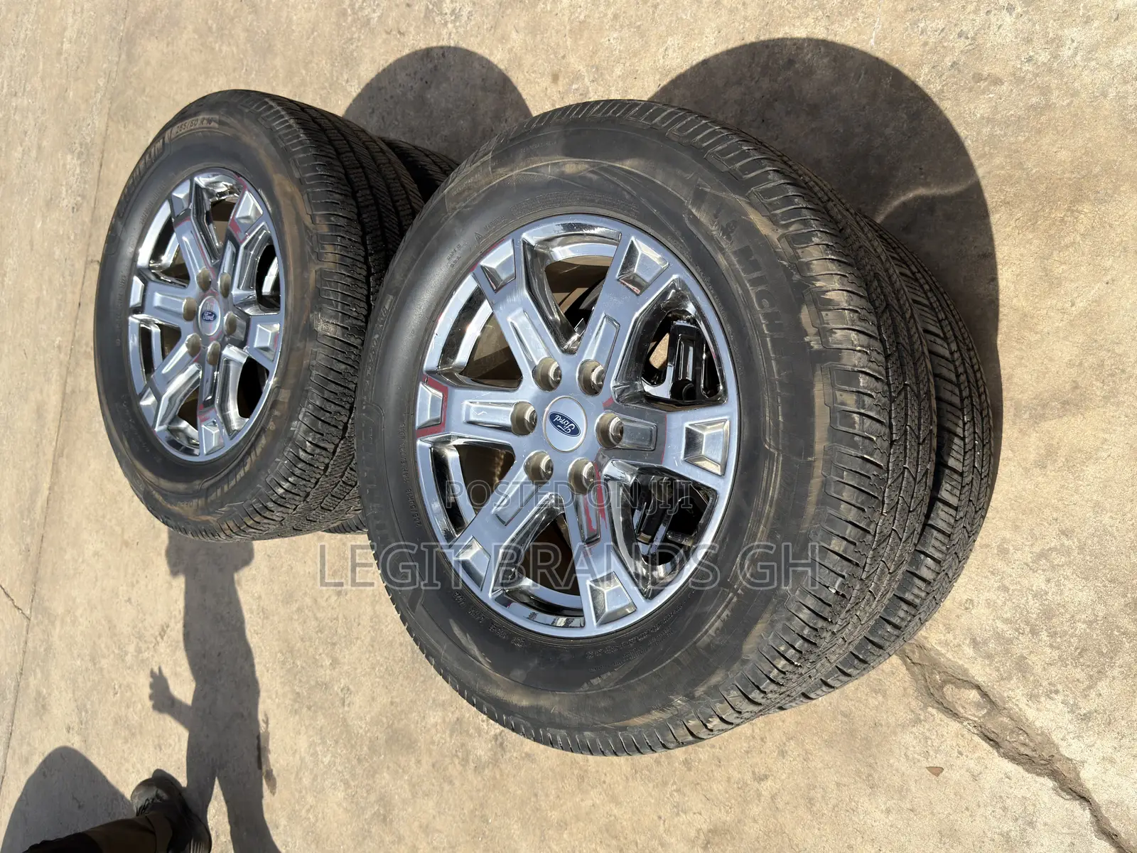 Slightly Used Ford F150 Rims and Tyres