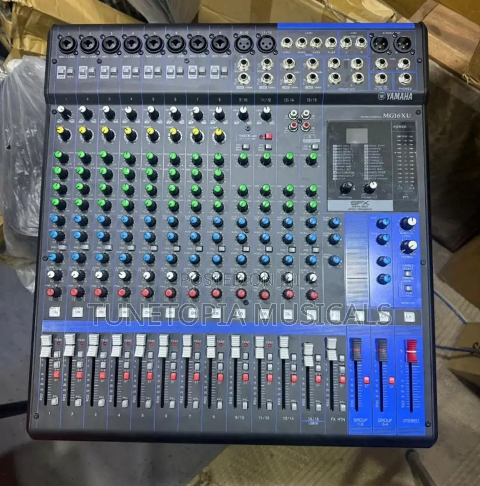 Yamaha Mg16xu 16-Channel Analog Mixing Console/Mixer