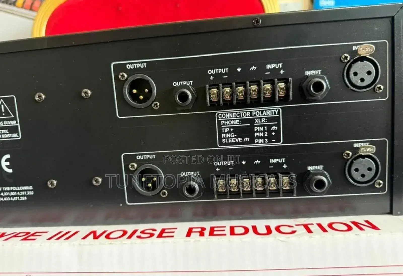 DBX 2231 Dual Channel 31-Band Graphic Equalizer/Limiter.