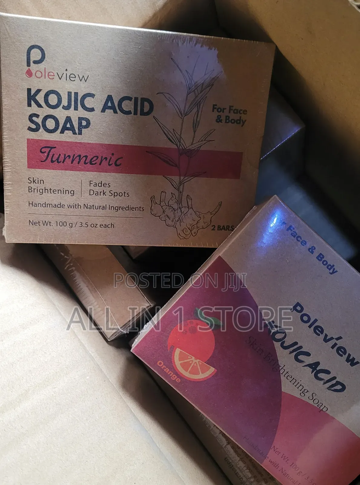 Kojic Soap/Kojie Soap/Skin Whitening/Acne Control/Anti Aging