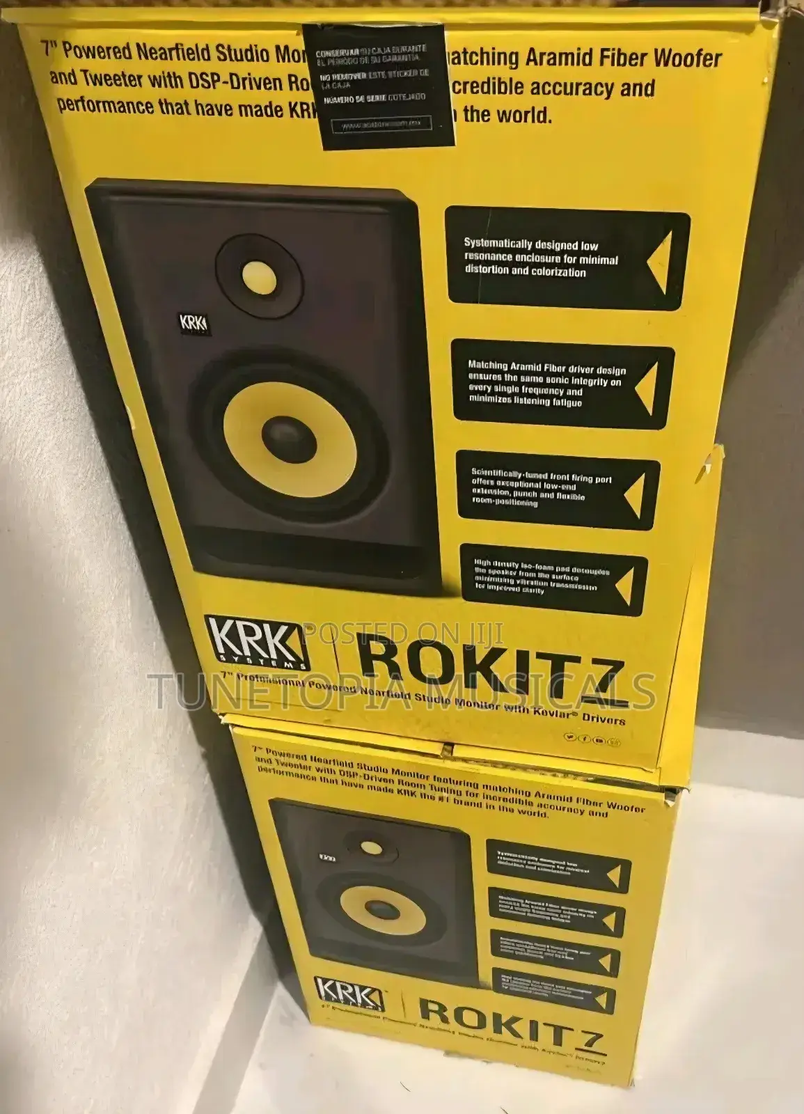 KRK Rokit 7 G4 7-Inch Professional Powered Nearfield Studio Monitors