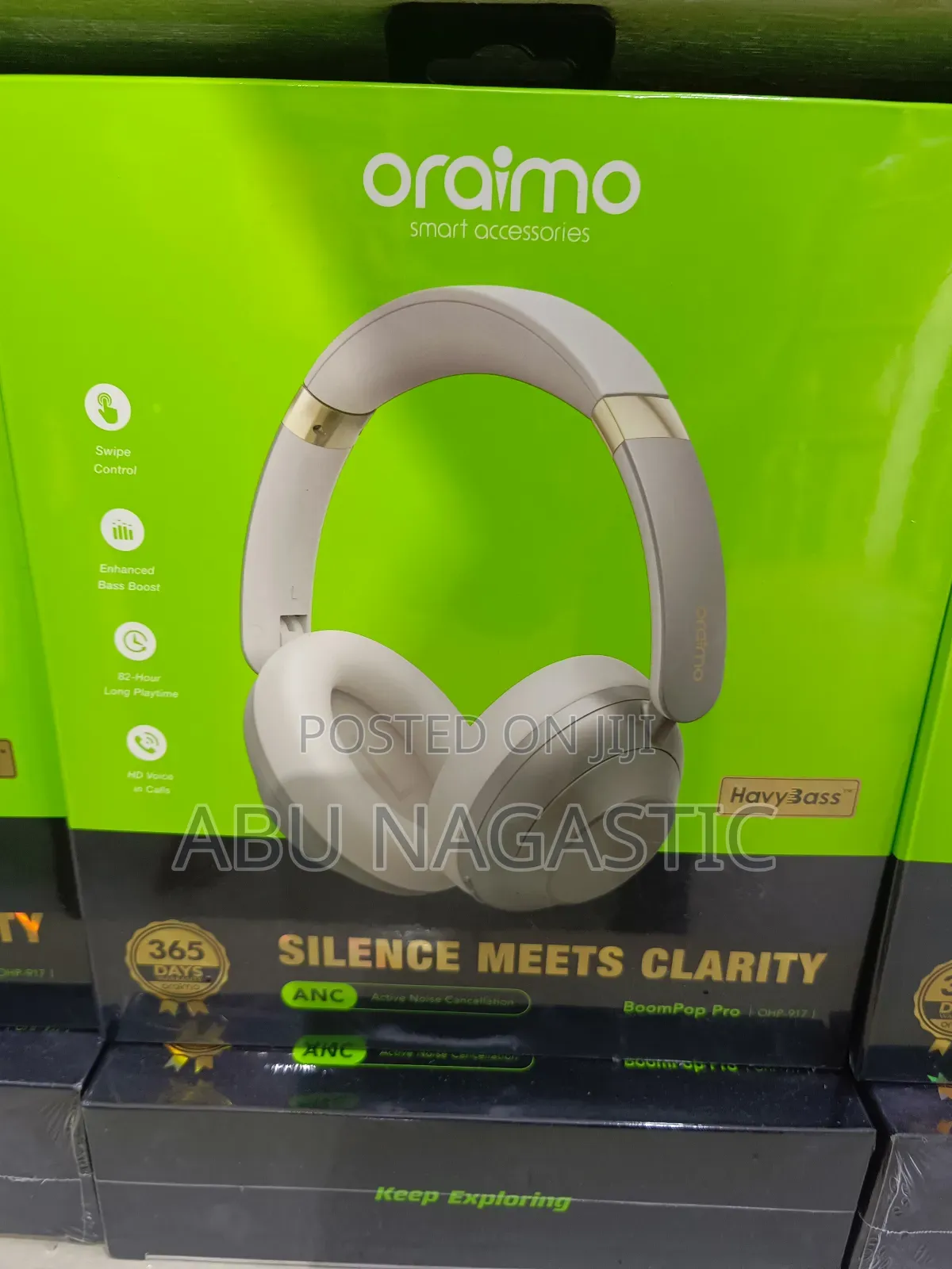 Oraima Boompop Pro Bass Wireless Headphone