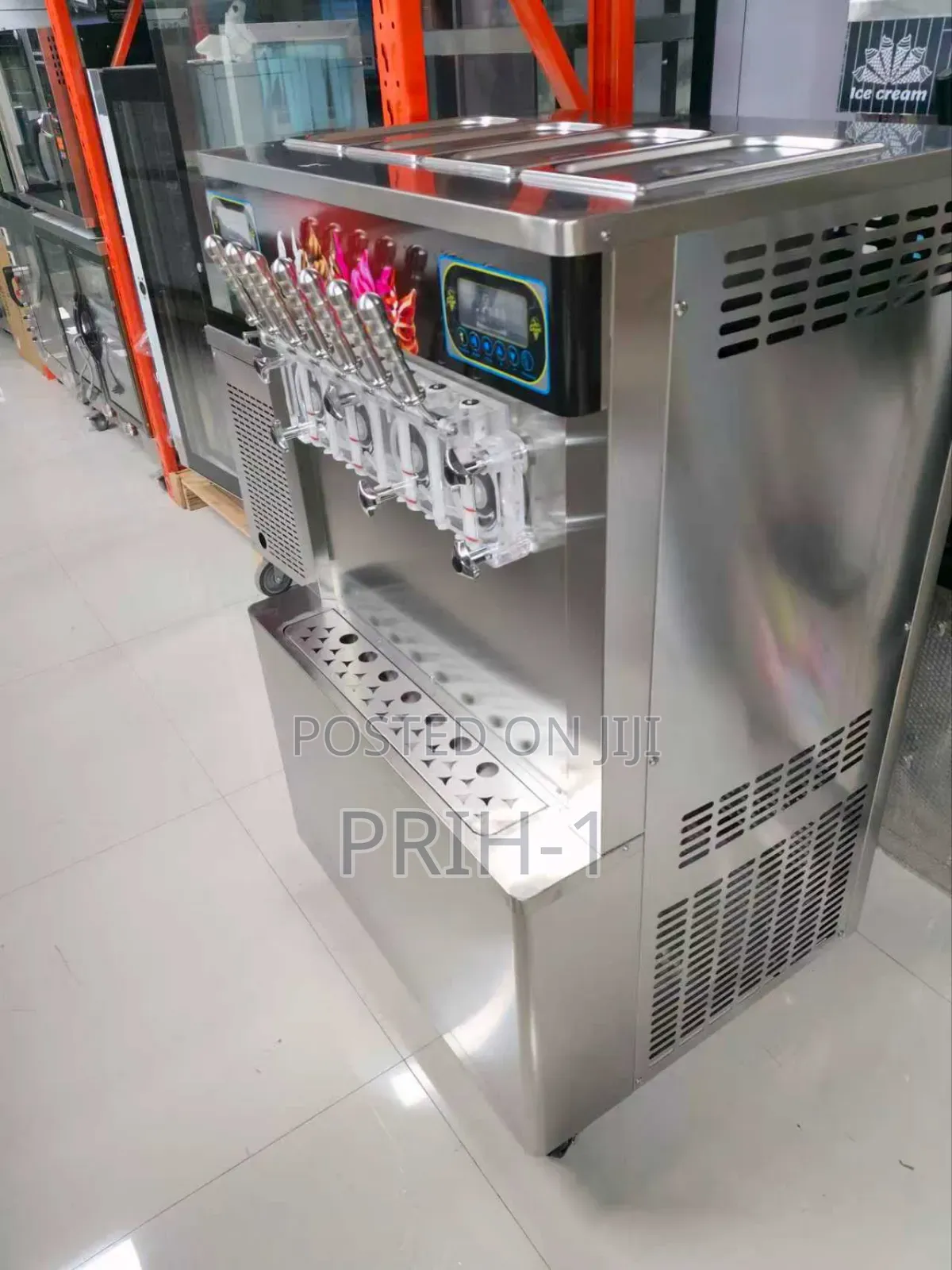 Four Tanker Ice Cream Industrial Machine