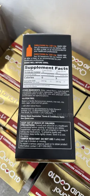 Qunol Liquid Coq10, 100mg, Orange Pineapple Flavor , 900ml