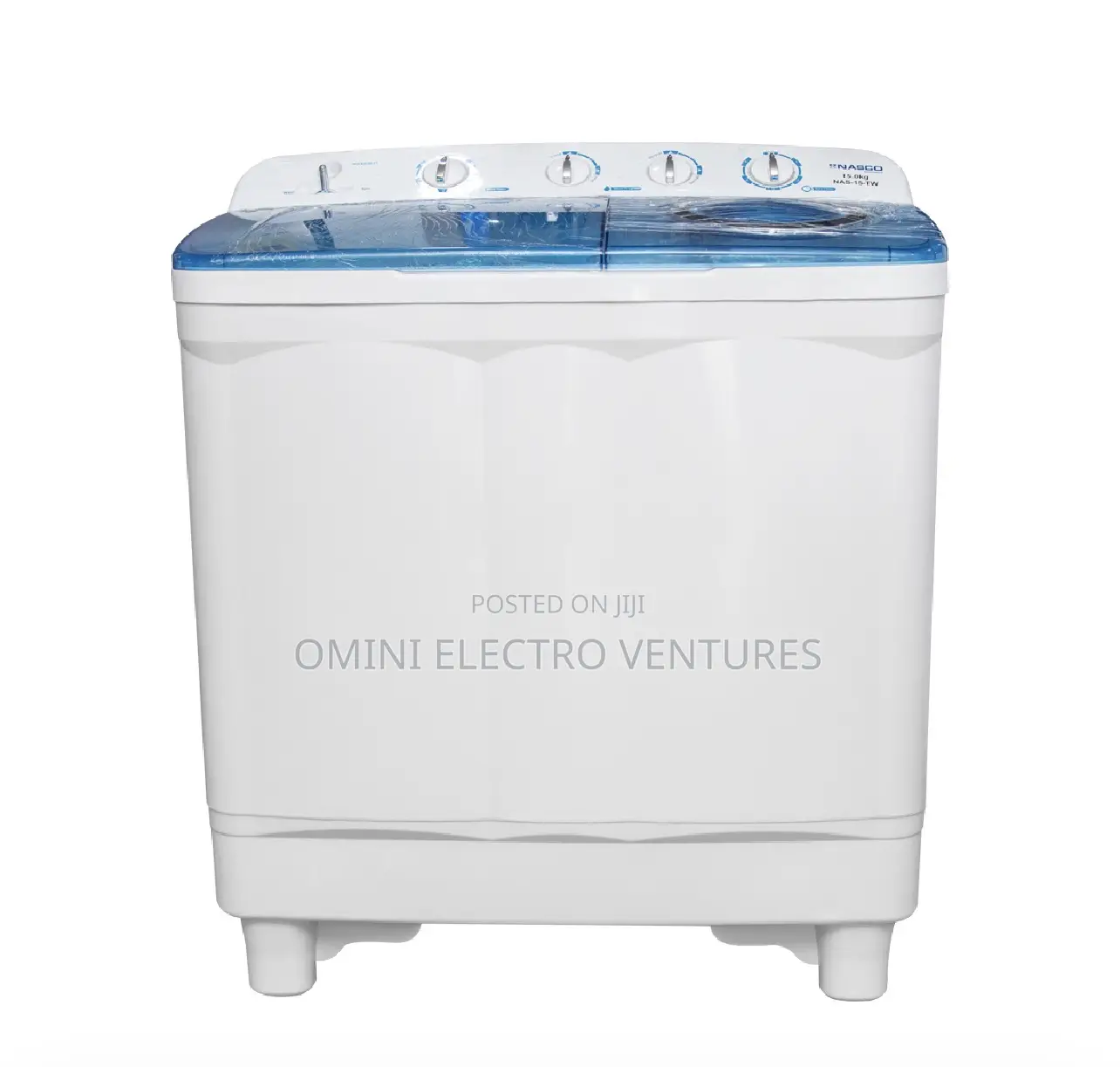 Brand New Nasco 15 Kg Semi Automatic Twin Tub