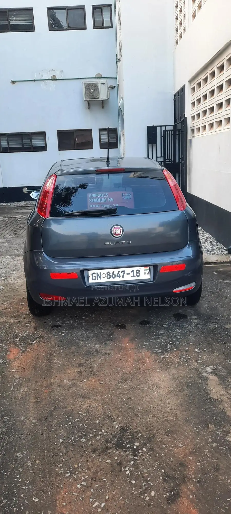 Fiat Punto 2015 Gray