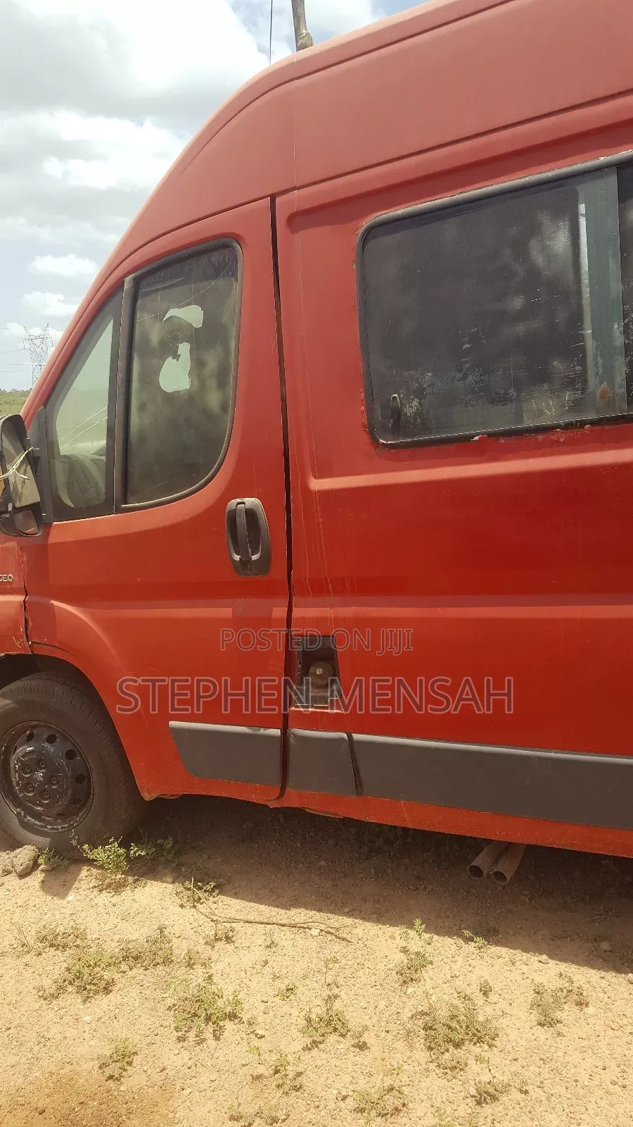 Peugeot Boxer 2012 Red
