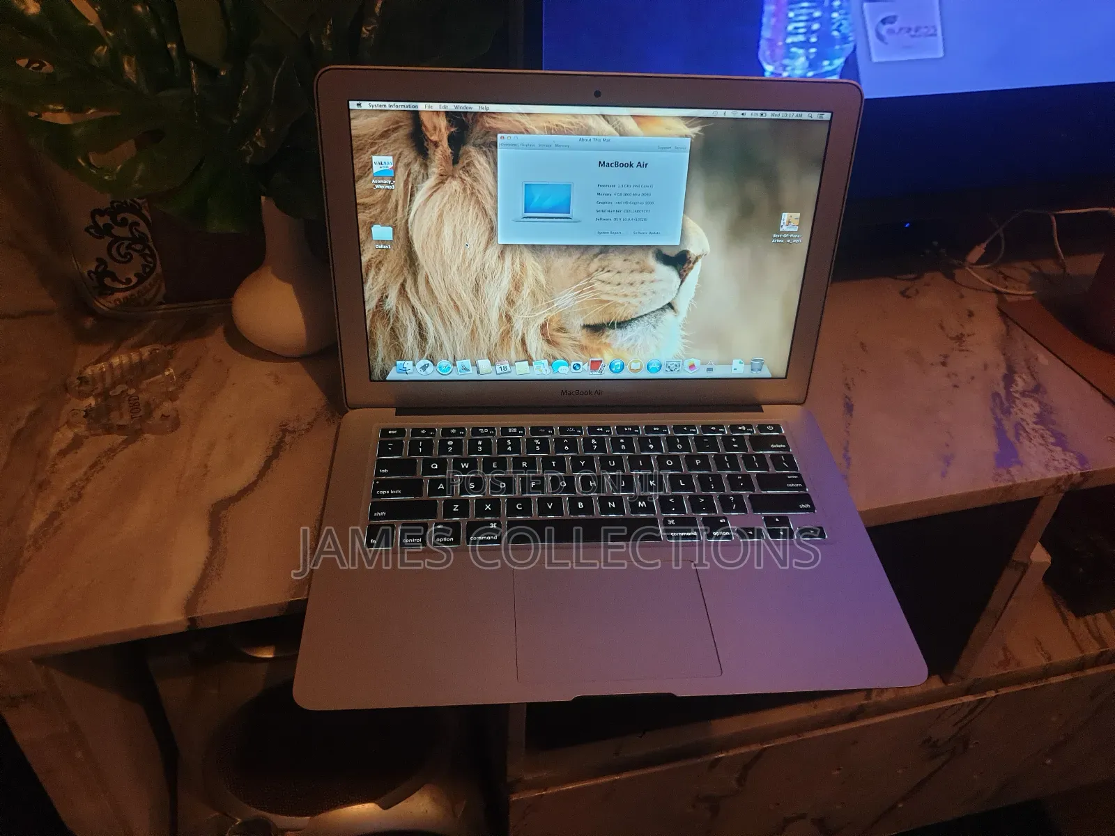 Laptop Apple MacBook Air 4GB Intel Core i5 SSD 128GB