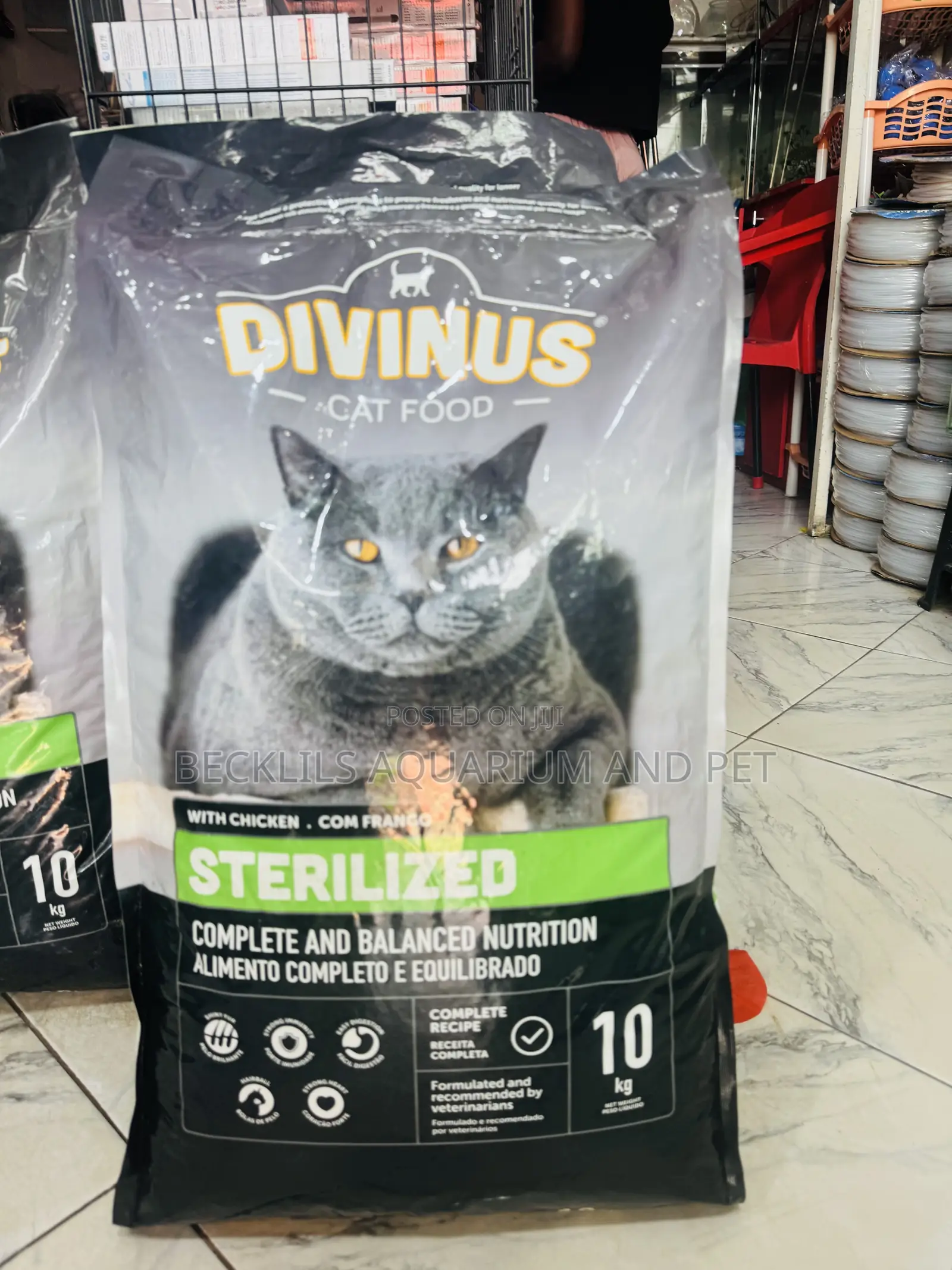Divinus. Dry Cat Food (10 Kg )