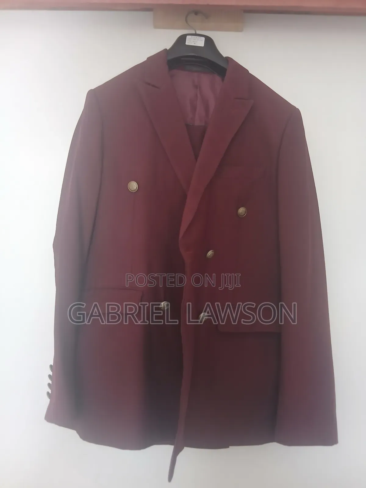 Suit (Double Breasted). Size 48