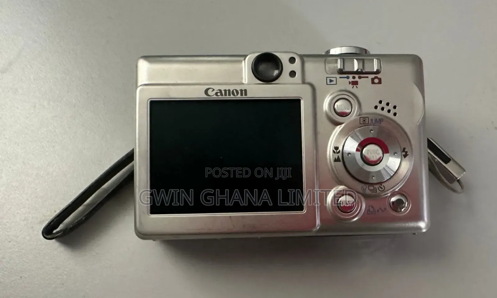 Canon Powershot Sd400 Elph . Battery, Sd Card, Charger