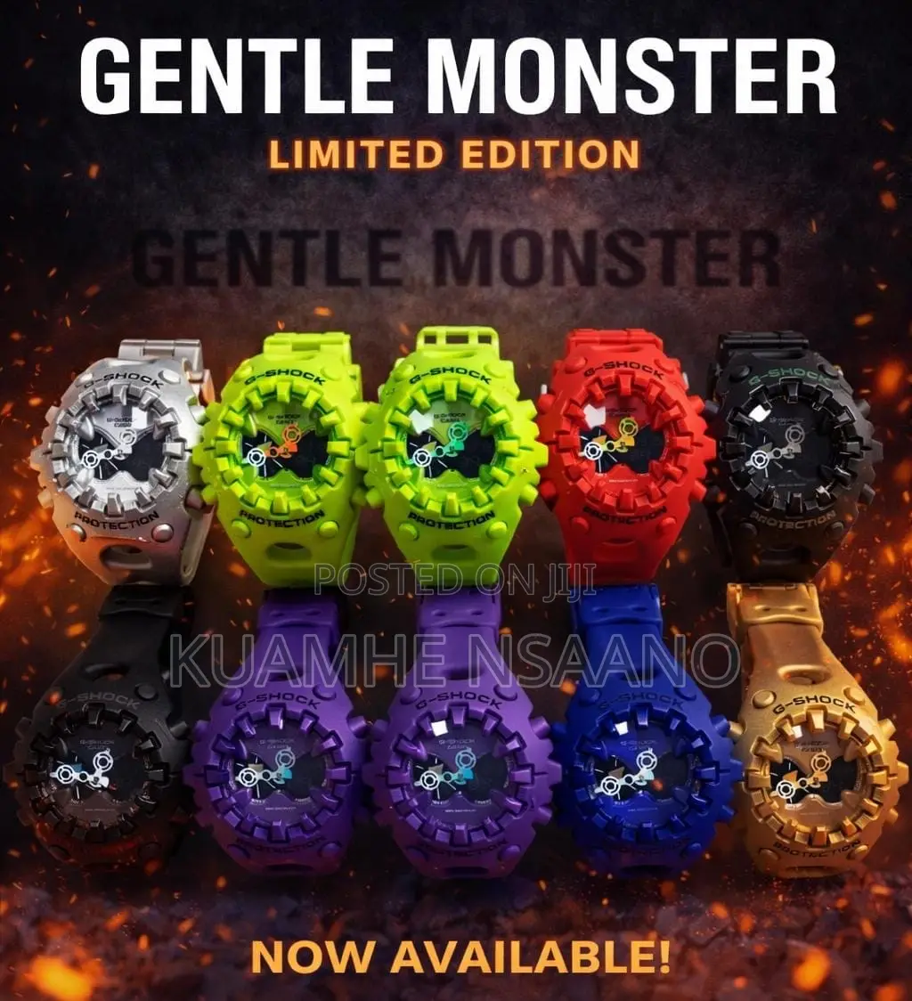 Gentle Monster (Wild G-Shock) Is Available