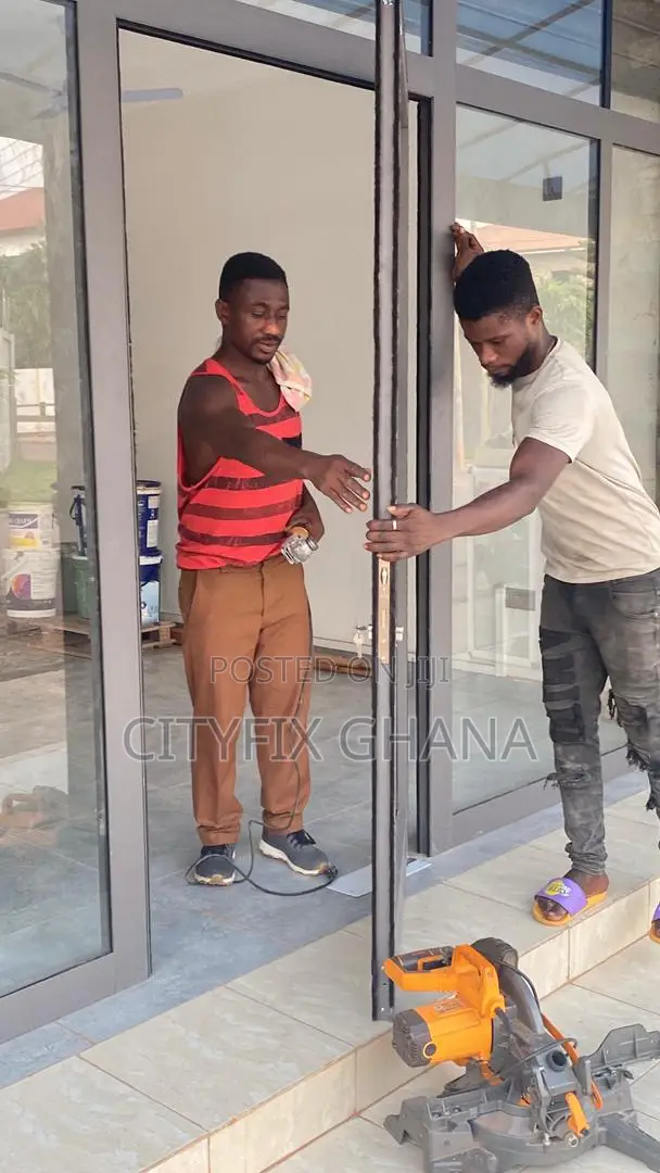 Aluminium Windows Doors, Glass Works and Welding Services
