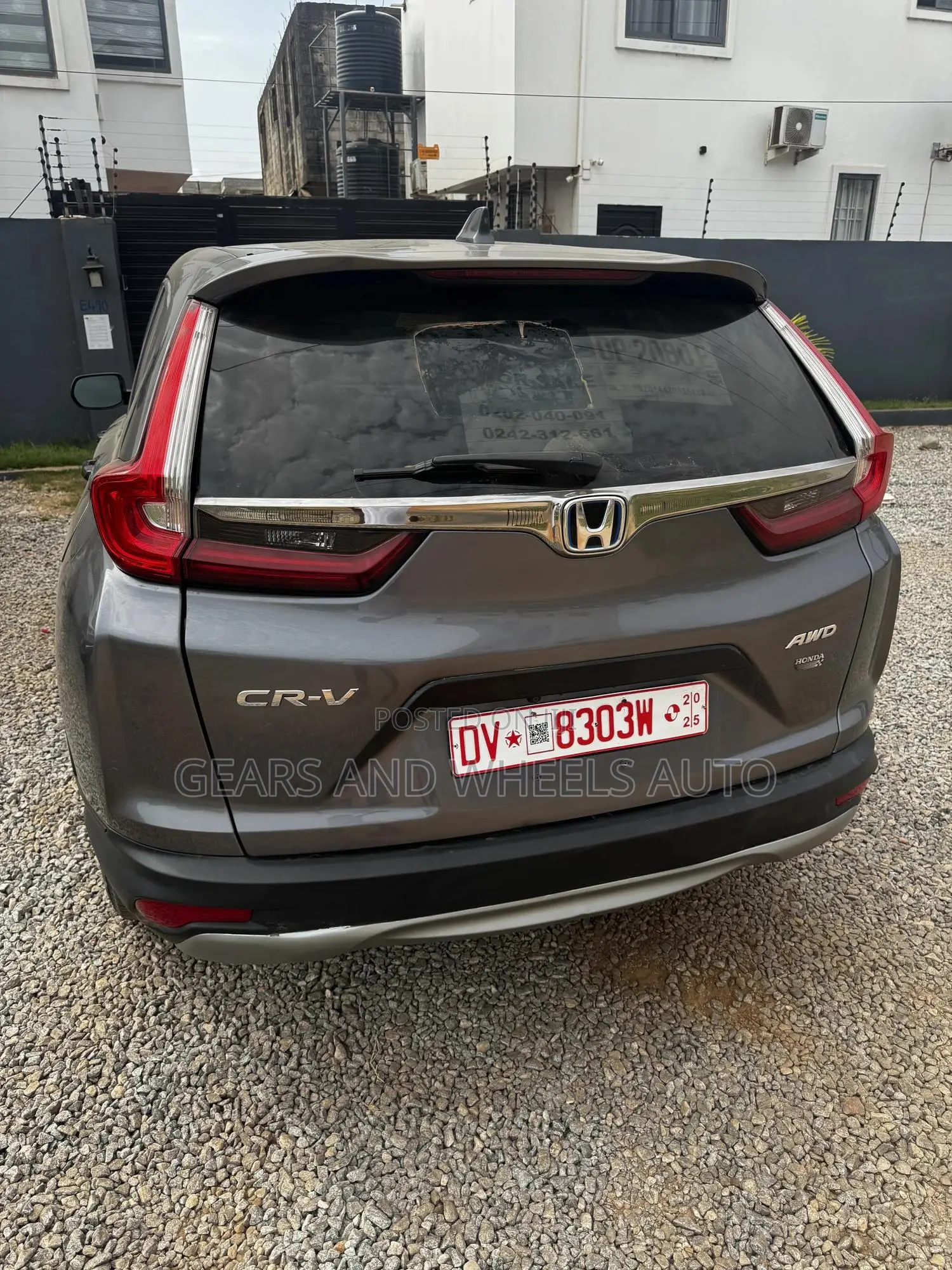 Honda CR-V LX 2.4 2018 Gray