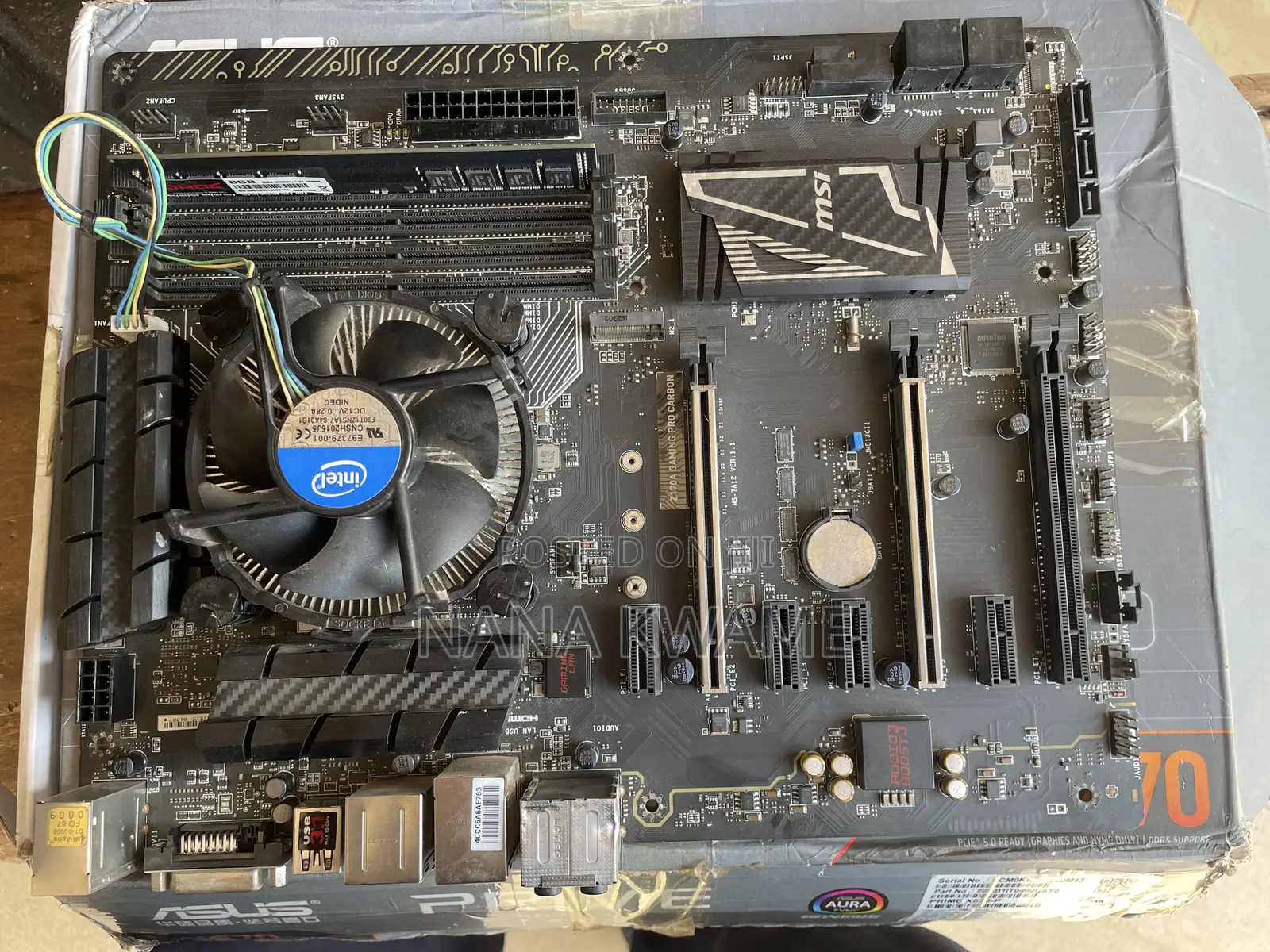 Msi Z170a Gaming Pro Carbon With I7 6700 Cpu