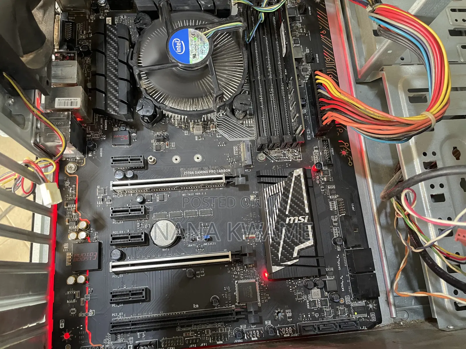Msi Z170a Gaming Pro Carbon With I7 6700 Cpu