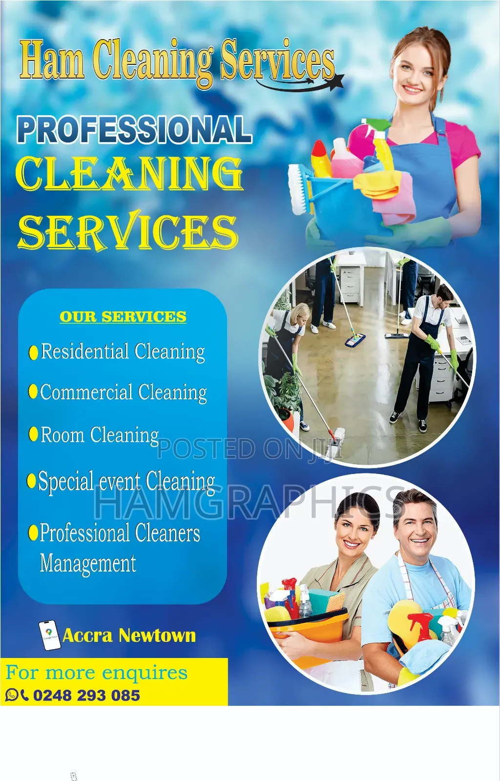 Door to Door Cleaning Servicess