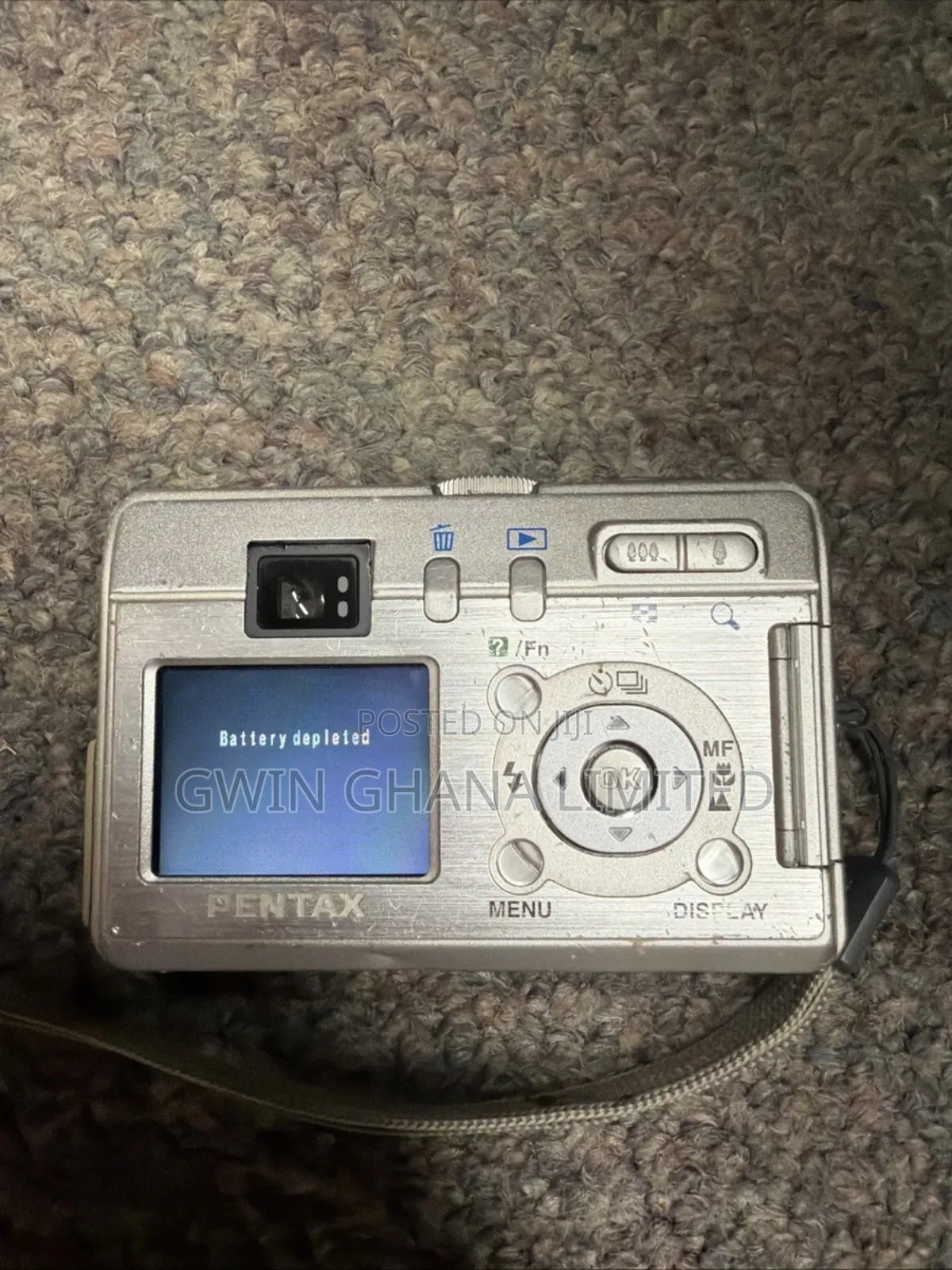 Pentax Pentax Optio S40 4.0mp Digital Camera.