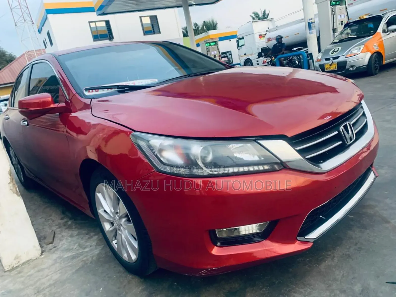 Honda Accord Sport 4dr Sedan (2.4L 4cyl 6M) 2015 Red