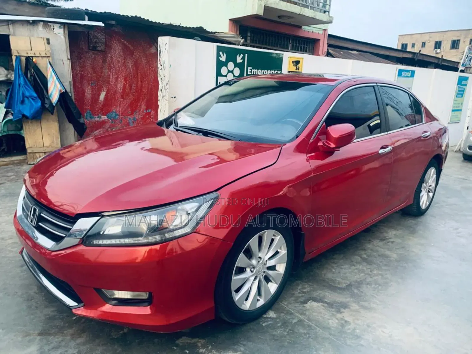 Honda Accord Sport 4dr Sedan (2.4L 4cyl 6M) 2015 Red