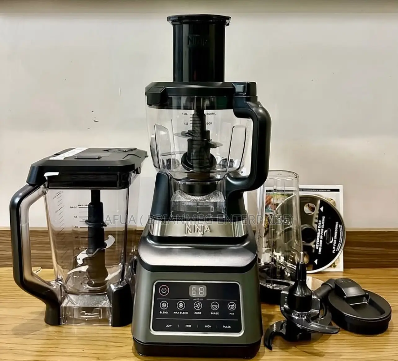 Uk Brand 3in1 Ninja Food Processor